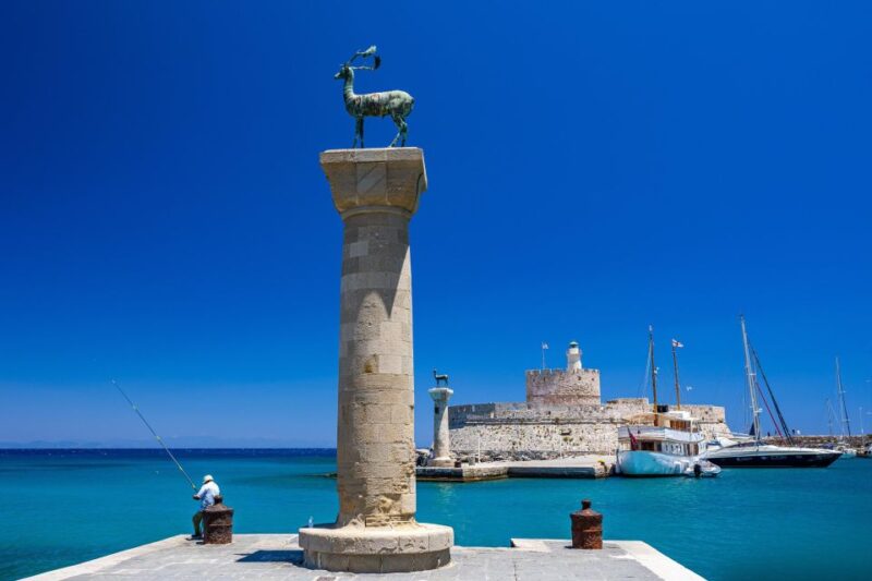 Best of Rhodes Tour Including Lindos and Medieval City - Mandraki Harbour Tour