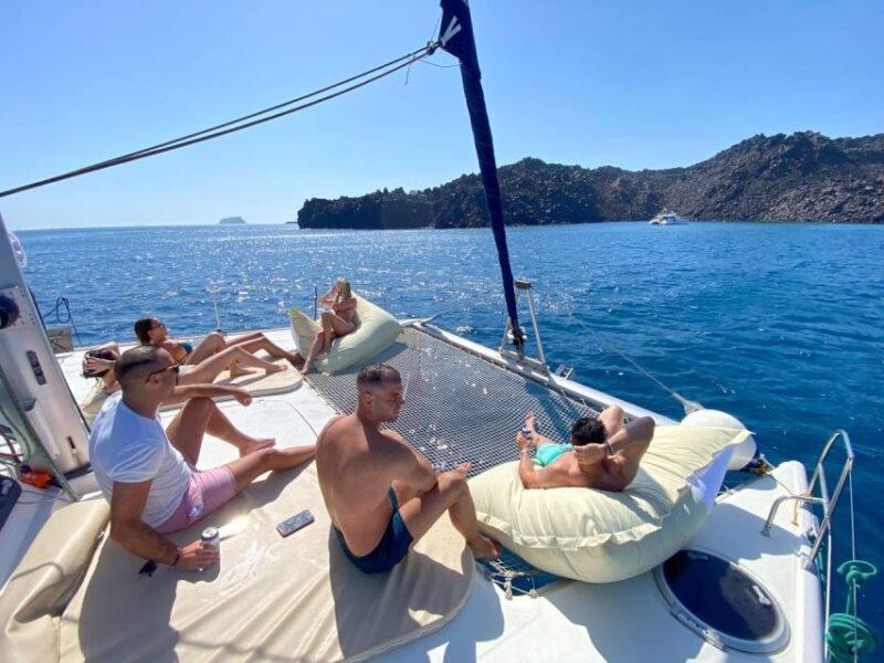 Best of Santorini Private Half-Day Catamaran Cruise - Key Points