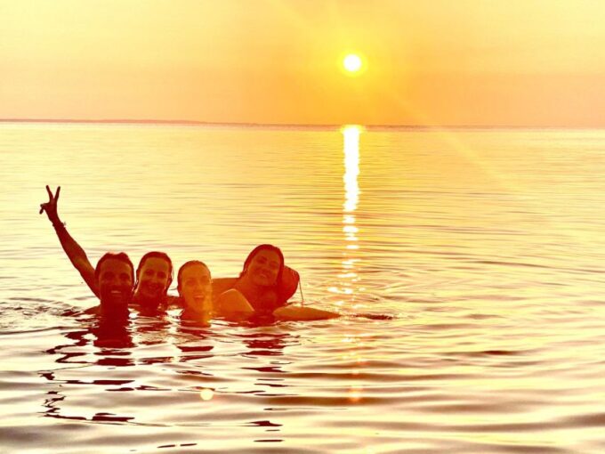Best of Santorini Private Half-Day Catamaran Cruise - Dive in Red Beach