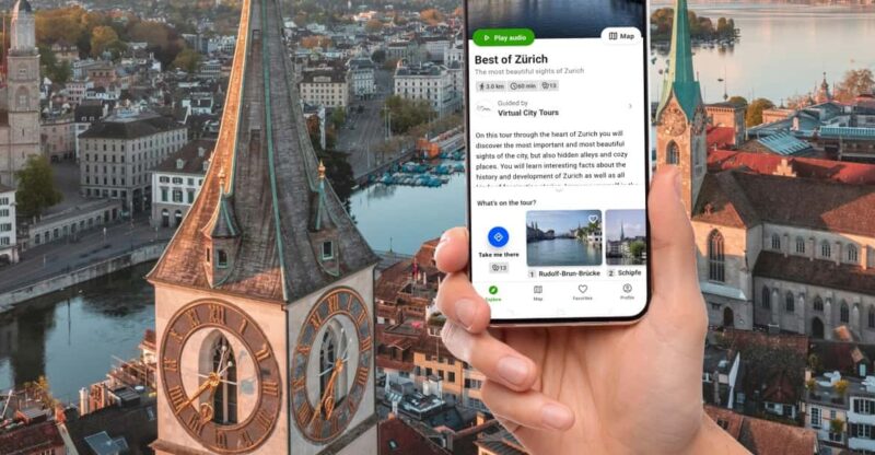 Best of Zürich: A Self-Guided Audio Tour in English - Tour Highlights
