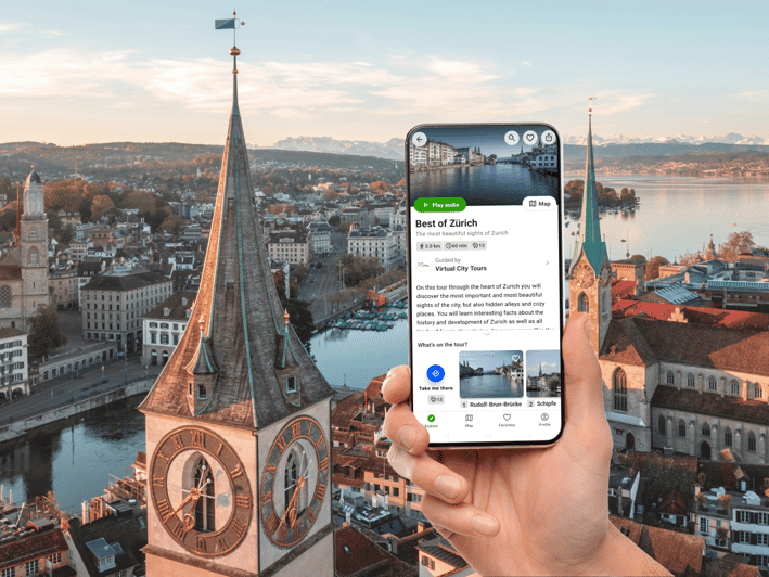 Best of Zürich: A Self-Guided Audio Tour in English - Self-Guided Tour Features