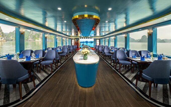 BEST SELLER Halong 5 Star Day Cruise: Buffet Lunch & Jacuzzi - Free Cancellation and Reserve Now