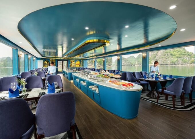 BEST SELLER Halong 5 Star Day Cruise: Buffet Lunch & Jacuzzi - Luxury Cruise Experience