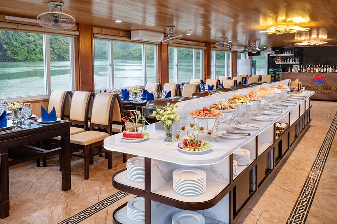 BEST SELLER - Halong 5 Star Day Cruise: Buffet Lunch, Wine& Fruit - Transportation Details