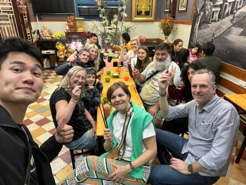 Best Seller Hanoi Street Food Tour With Train Street Visit - Local Insights
