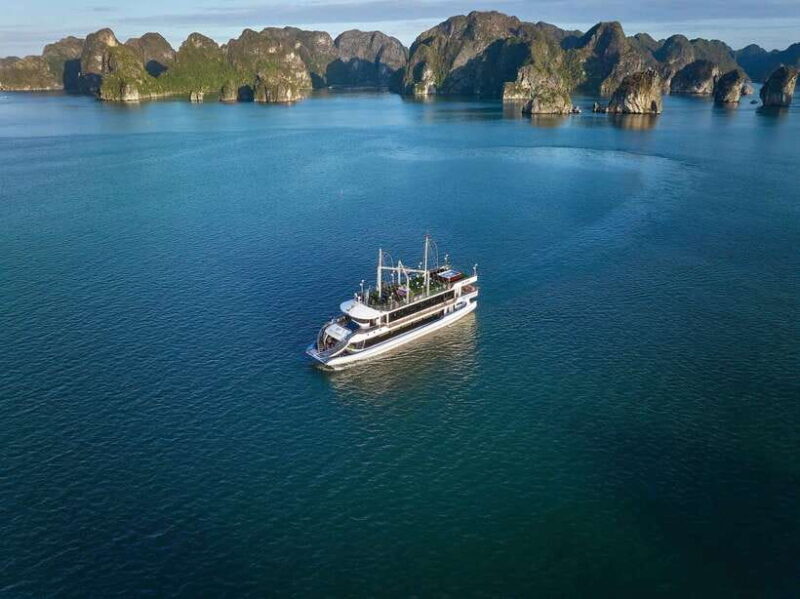 Best Seller New 5-Star Halong Bay Cruise Jacuzzi & Buffet - Itinerary Highlights