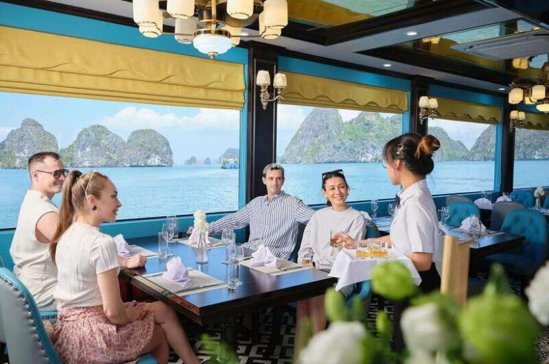 Best Seller New 5-Star Halong Bay Cruise Jacuzzi & Buffet - Inclusions and Amenities