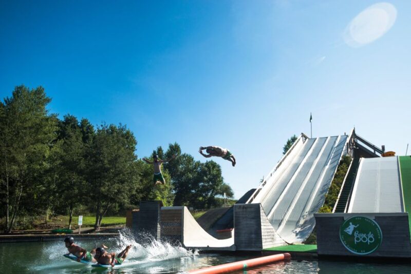 Biarritz : Amazing Water Park in a Beautiful Natural Setting - Water Jump Experience