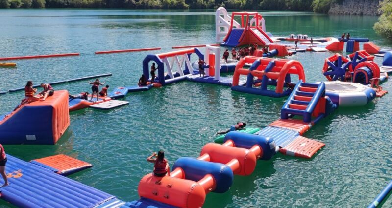 Biarritz : Amazing Water Park in a Beautiful Natural Setting - Water Jump