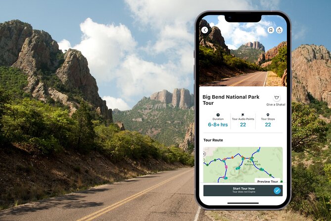 Big Bend National Park Self Guided Audio Tour Guide - Hands-free Accessibility and User Experience