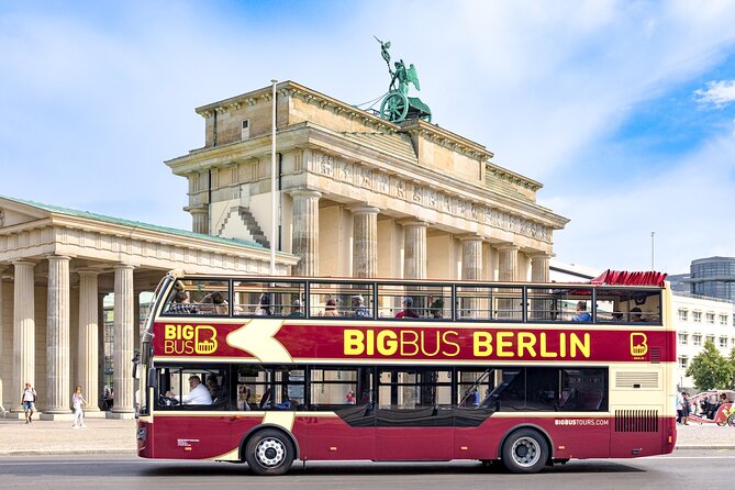 Big Bus Berlin Live Guided Panoramic Tour by Open Top Bus - Key Points