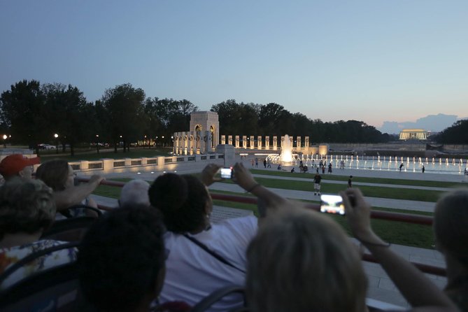 Big Bus DC: 2-Hour Panoramic Sunset Tour by Open-top Bus - Tour Highlights