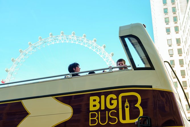 Big Bus London Hop-On Hop-Off Tour & River Cruise - 50% off Kids - Guided Walking Tours and Night Tour