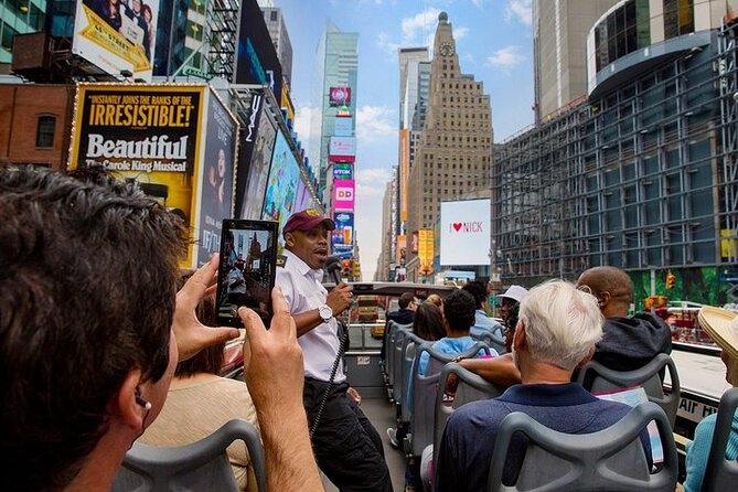 Big Bus New York: Hop-On Hop-Off Sightseeing Tour by Open-top Bus - Tour Inclusions and Amenities