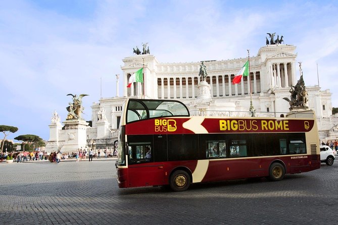 Big Bus Rome Hop-on Hop-off Open Top Tour - Tour Experience Details