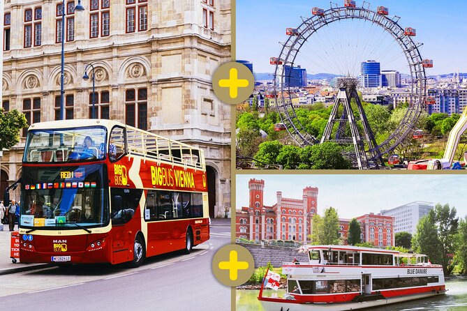 Big Day Out in Vienna: Big Bus, Giant Ferris Wheel & River Cruise - Audio Commentary During Bus Tours