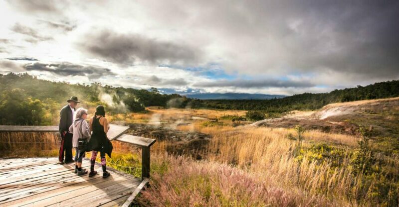 Big Island: Full Day Circle Island Tour From Kona - Transportation, Group Size, and Duration