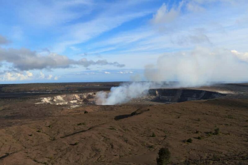 Big Island: Volcano, Black Sand Beach, Waterfall, with Lunch - Key Points