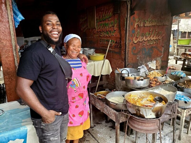 BIKE RIDE & LUNCH AT ANTHONY BOURDAIN FAVORITE CULINARY SPOT - Bazurto Market Lunch