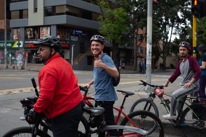 BIKE TOUR IN THE NORTH OF BOGOTÁ - Meeting Point and Starting Location