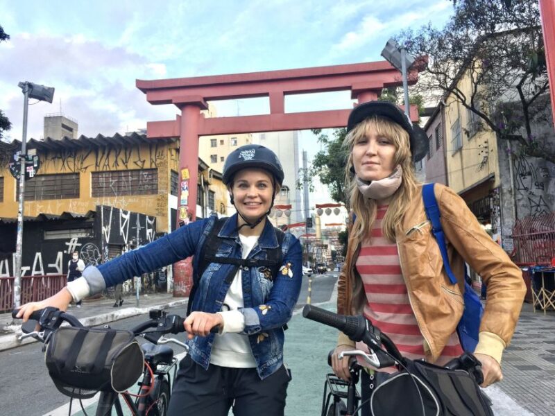 Bike Tour of São Paulo Historical Downtown - Navigating the Bicycle Lanes