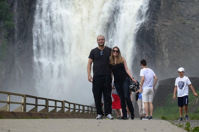 Bike Tour to Montmorency Falls From Quebec City - Cable Car Experience