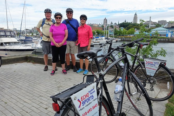 Bike Tour to Montmorency Falls From Quebec City - Suspension Bridge Crossing