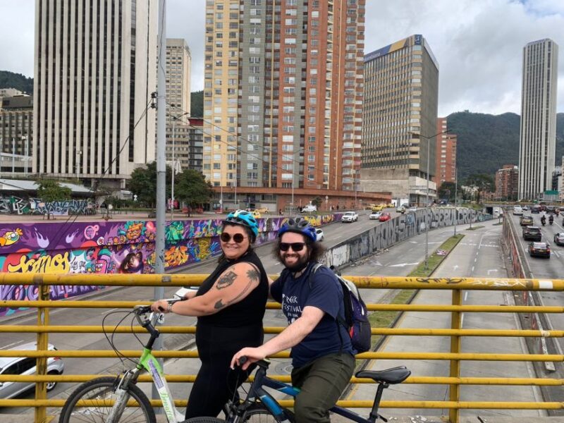 Biking in Full Color: Urban Art Bike Tour - Explore Bogotás Street Art