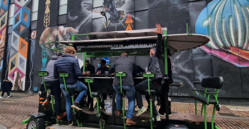 Birmingham Beer Bike - Private 1h Tour With Unlimited Drinks - Key Points