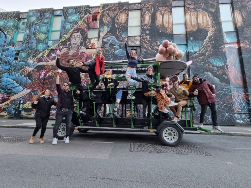 Birmingham Beer Bike - Private 1h Tour With Unlimited Drinks - Comfortable and Easy-to-Paddle Bike