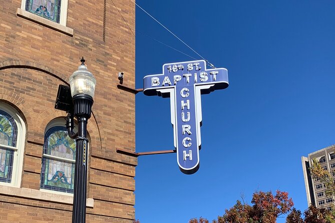Birmingham Civil Rights Walk of Freedom Smartphone Audio App Tour - Meeting Point and Route