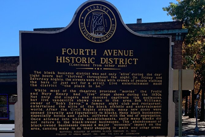 Birmingham Civil Rights Walk of Freedom Smartphone Audio App Tour - Accessibility and Transportation