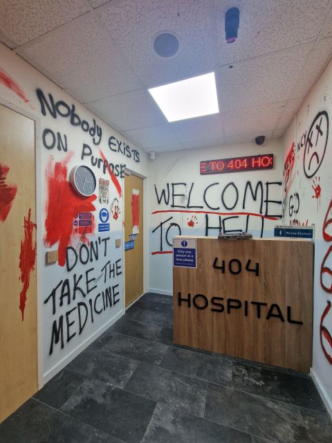 Birmingham: Outbreak at 404 Escape Room - Interacting With Non-Playing Characters