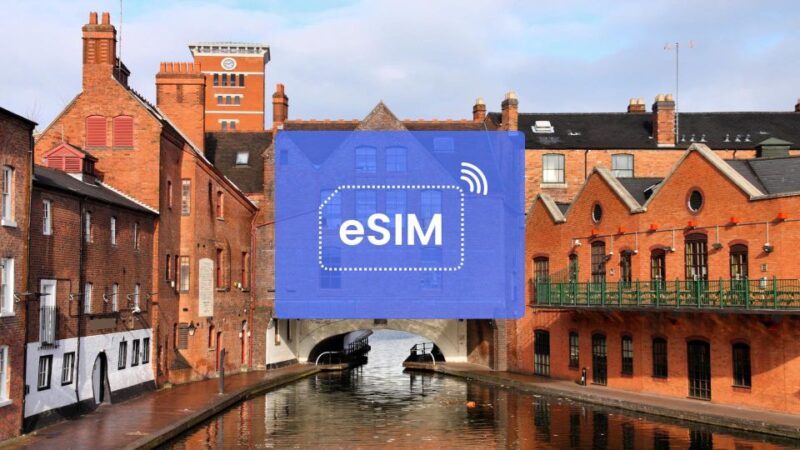 Birmingham: Uk/ Europe Esim Roaming Mobile Data Plan - Coverage and Validity