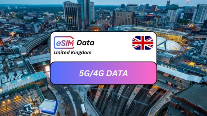 Birmingham: United Kingdom Esim Roaming Data Plan - Dedicated Customer Support