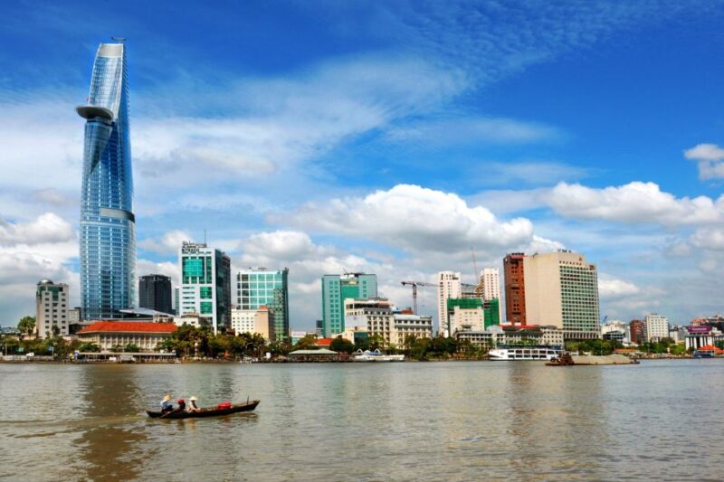 Bitexco Financial Tower: Saigon Sky Deck - Fast Track Ticket - Traditional Vietnamese Costumes on Display