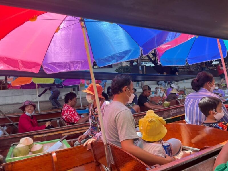 BKK : Private Damnoen Saduak Floating Market & Train Market - Exploring Maeklong Railway Market