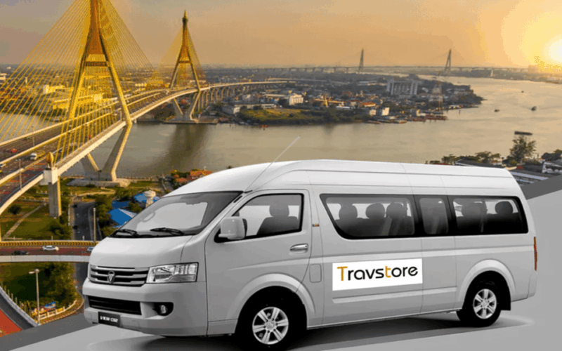BKK Suvarnabhumi Airport to Pattaya Hotel Pick&Drop Pvt Van - Driver and Vehicle