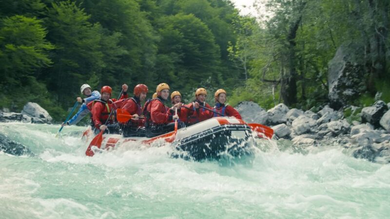 Bled: Great Fun White Rafting on the Sava River by 3glav - Scenic Emerald Sava River