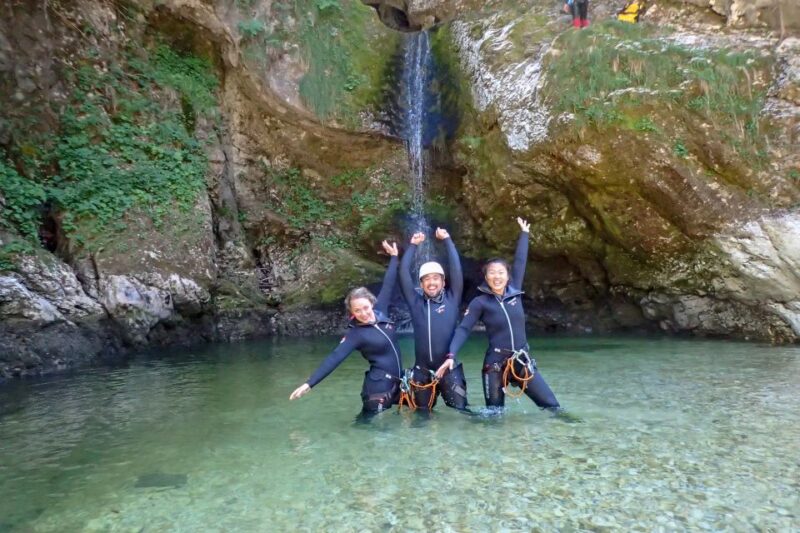 Bled: Guided Canyoning Tour With Transport - Gear and Equipment Provided