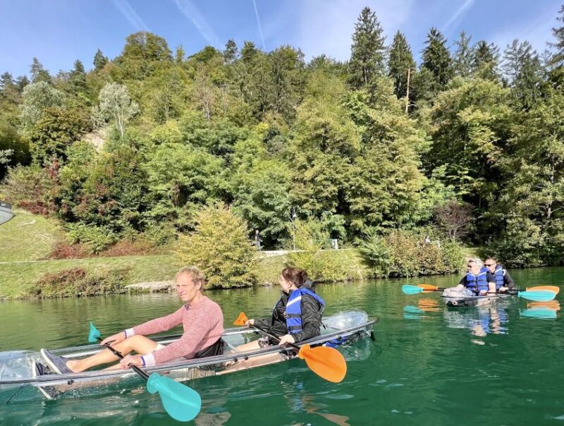 Bled: Guided Kayaking Tour in a Transparent Kayak - Experience Highlights