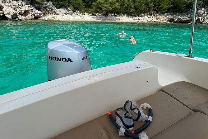 BLUE CAVE & ELAPHITI ISLANDS 4 HOURS ALL INCLUSIVE Boat Tour - Exploring the Blue Cave