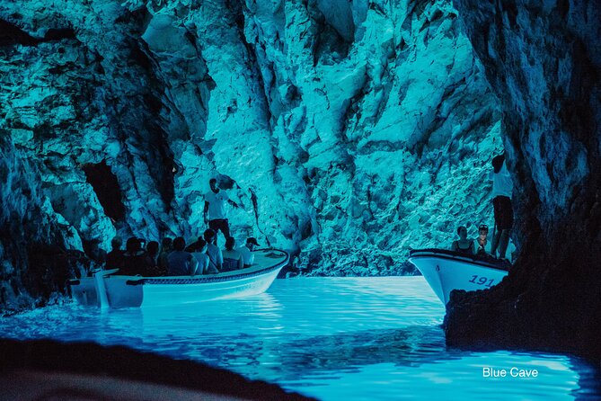 Blue Cave, Mama Mia, and Hvar, 5 Island Speedboat Tour From Trogir - Highlights of the Itinerary