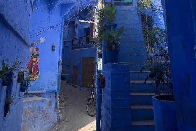 Blue City Heritage Private Walking Tour With Pickup and Drop-Off - Booking and Confirmation