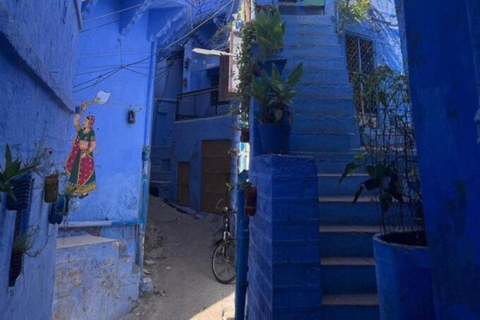 Blue City Heritage Walking Tour With Pick Up & Drop Off - Pickup and Drop-off