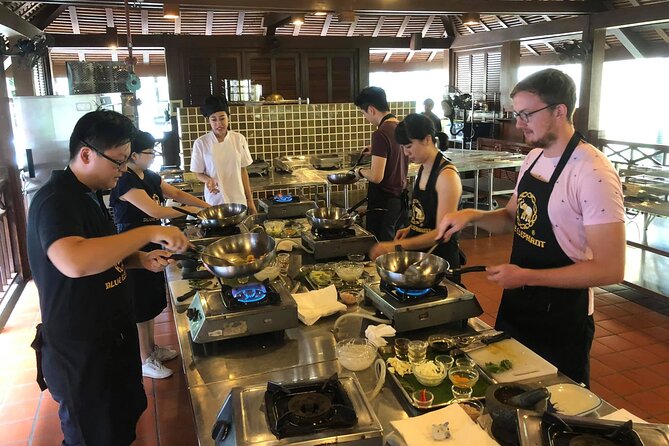 Blue Elephant Thai Cooking Class With Additional Dessert in Phuket - Hands-On Cooking Experience and Instructor Assistance
