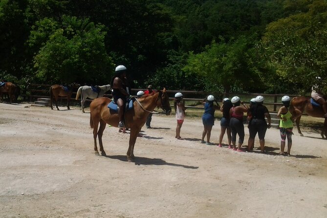Blue Hole Adventure With Horseback Riding From Montego Bay - Inclusion Highlights
