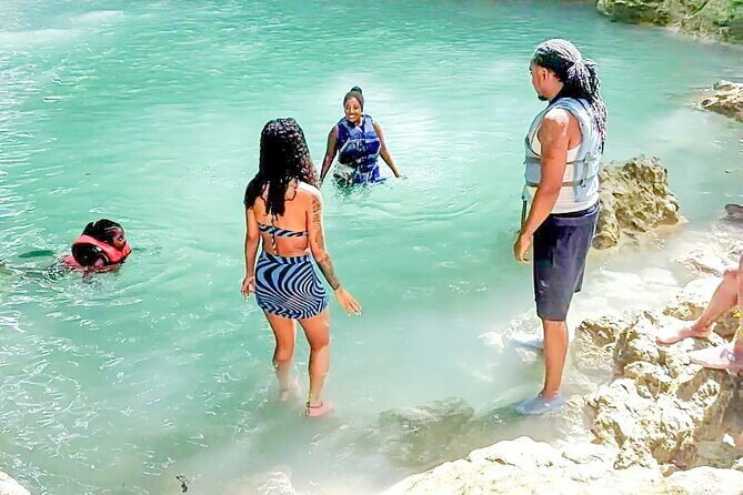 Blue Hole and Bamboo Rafting from Runaway Bay - Key Points