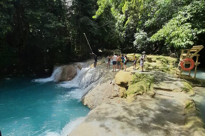 Blue Hole and Beach From Cruise Ship Ports or Hotels in Ocho Rios - Relaxing at the Beach