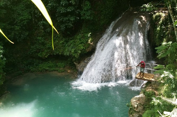 Blue Hole and Dunns River Falls From Montego Bay - Lunch at Scotchies
